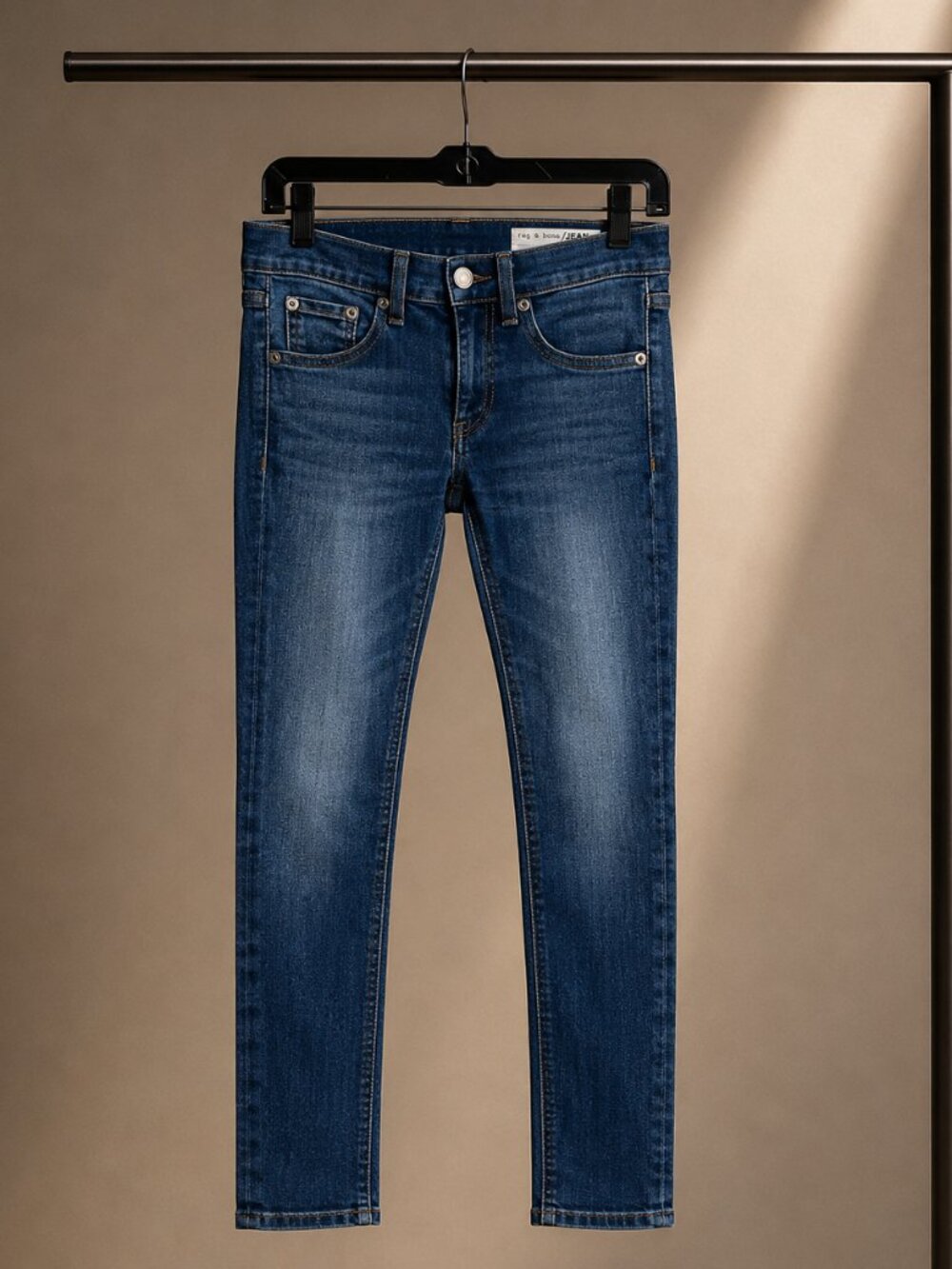 rag & bone JEAN Rae Wash Capri Skinny Jeans 23